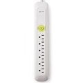 Easylife Tech 6 Outlet Pwr Strip 1200 Joules Surge Protector 6FT Ext Cord, PK 3 0-2517-PK